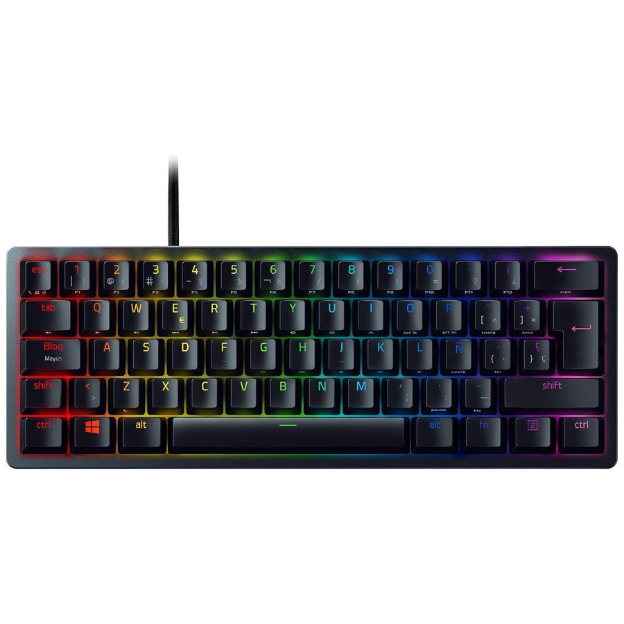 Teclado mecánico NovaKey RGB de Lu7ech con iluminación para gaming